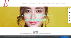 Desktop Screenshot of e-trendsmagazine.com